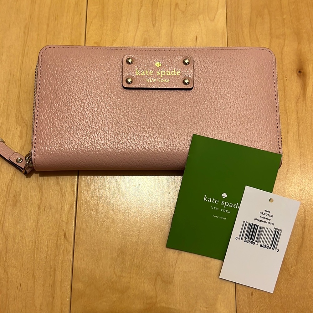 Kate Spade Wellesley Pink Wallet